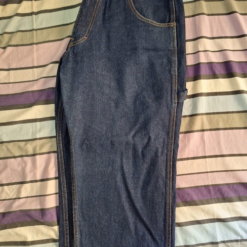 Chopper Style Jeans pants, Bike Shed, size L, blue