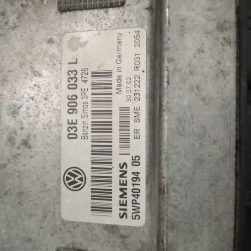 VW Polo 1.2i 12V 64hp computer used 03E906033L 5WP4430107