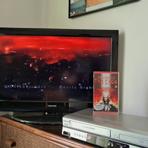 The Crow VHS PAL edition like new with English audio