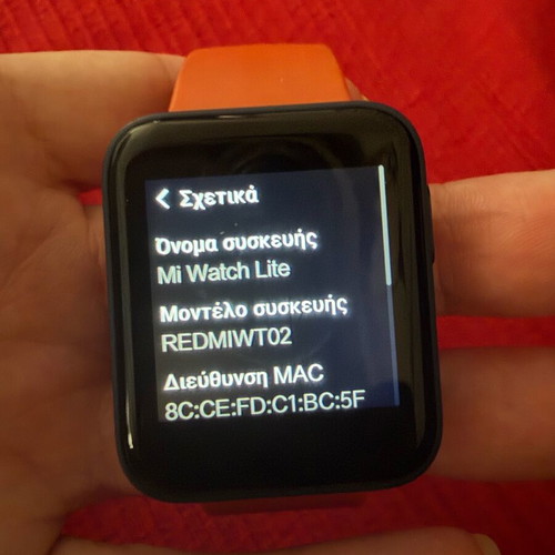 Xiaomi Mi Lite Smartwatch like new with straps and charger