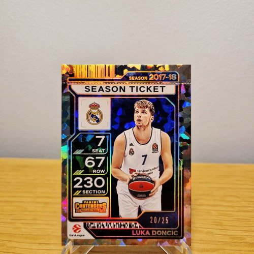 Panini Euroleague Contenders Luka Doncic Season Ticket 2025-26 like new