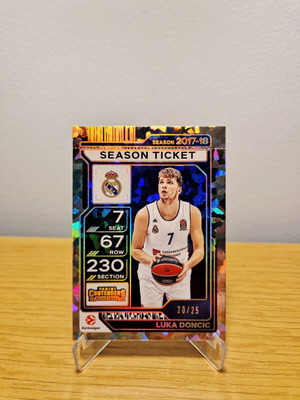 Panini Euroleague Contenders Luka Doncic Season Ticket 2025-26 like new