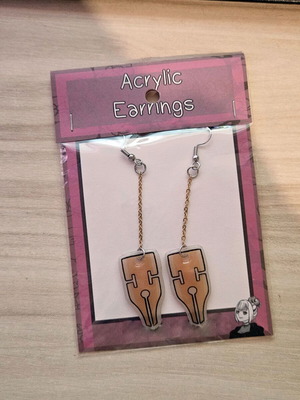 JoJo's Bizarre Adventure Rohan Earrings handmade, made to order