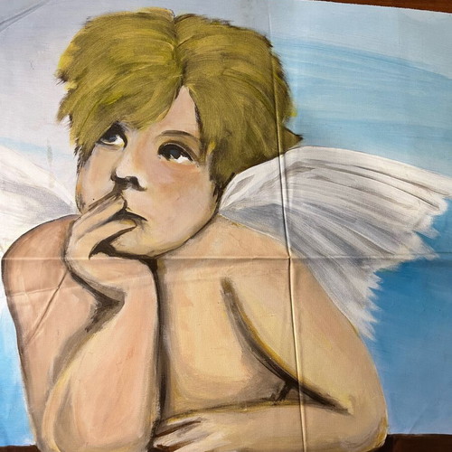 Unsigned artwork used 50x55
