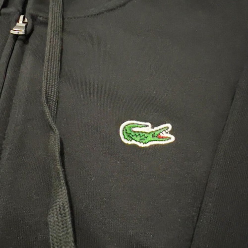 Lacoste jacket new, size large, black