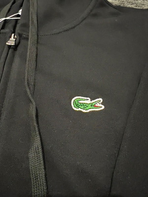 Lacoste jacket new, size large, black