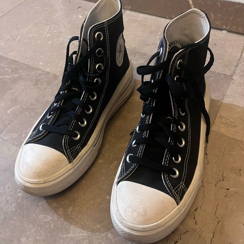 Converse Move platform retro δίπατα μποτάκια μαύρα 39 σαν καινούργιο