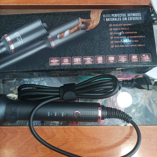 Hair curler for curls new with 3 temperature settings