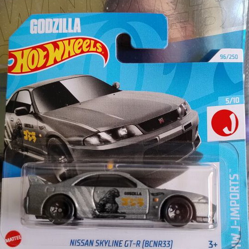 Hot Wheels Nissan Skyline GT-R33 Godzilla new in box