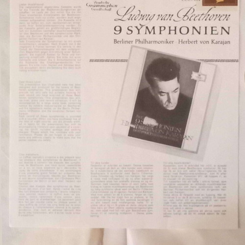 Beethoven Symphonie Nr.8 double LP used, classical