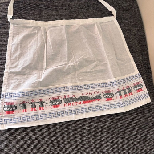 Handmade Crete apron like new