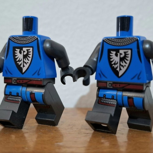 Lego Classic Castle Black Falcon Knight torso and legs
