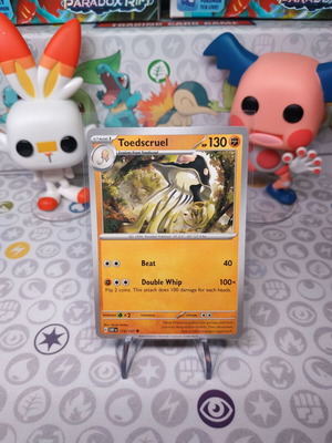 Pokemon Card Toedscruel OBF 119 σαν καινούργιο, Obsidian Flames