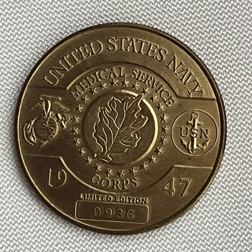 American Military Challenge Coin US Navy Limited Edition like new