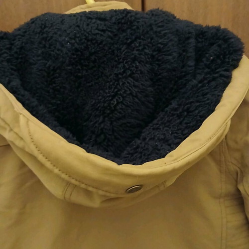 Orchestra winter jacket for boy 6 years beige like new