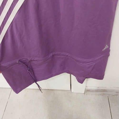 Adidas women's activewear top purple like new, size M 38