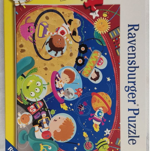 Ravensburger Space Puzzle 60pcs for 4+ years like new