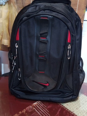 Nike travel backpack with 8 compartments