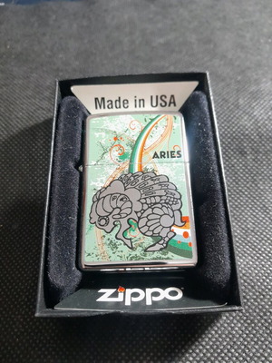 Zippo lighter Aries new, made in USA