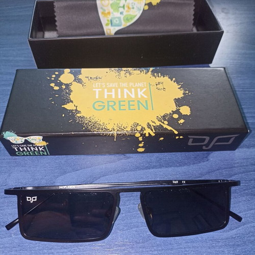 Ojo sunglasses new with case and cleaning cloth