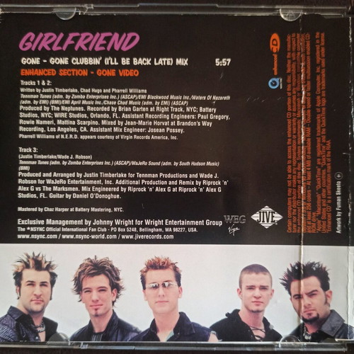 NSYNC Girlfriend CD maxi single like new