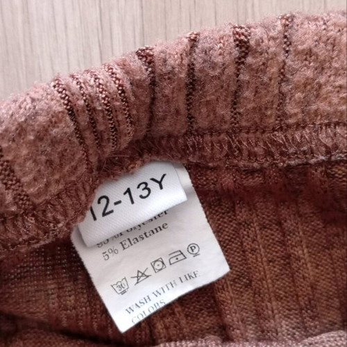 Leggings pants like new, size 146-152, black and brown
