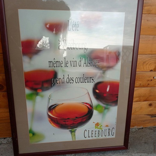Cleebutg Wine framed print used