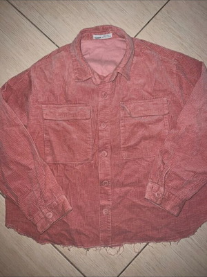 Pull&Bear pink velvet jacket like new