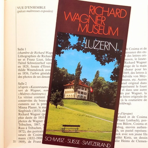 Richard Wagner book, Museum Richard, 1983