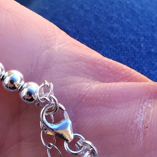 Silver bracelet like new