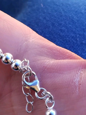 Silver bracelet like new