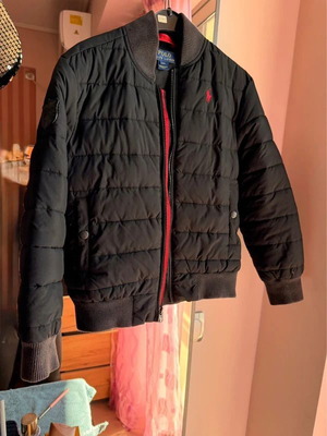 Μπουφάν Polo Ralph Lauren παιδικό σαν καινούργιο, 8 ετών, 128 cm, μαύρο