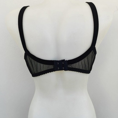Triumph Vintage Lace Bra Size 70B New Black