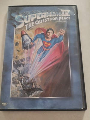 Superman IV The Quest for Peace DVD like new, action sci-fi classic