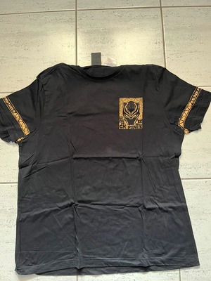 H&M Black Panther T-Shirt σαν καινούργιο, μέγεθος XL, μαύρο