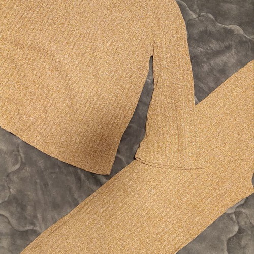Shein maternity tracksuit like new, beige and brown, size M