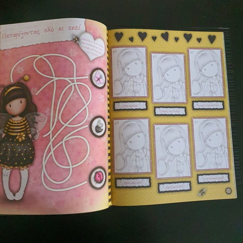 Santoro Gorjuss 2 Panini album like new with complete sticker set
