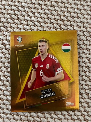 Χρυσό SP Willi Orban Euro 2024 Sticker καινούργιο