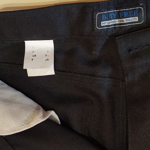 Duty Free pants black, size 32, like new
