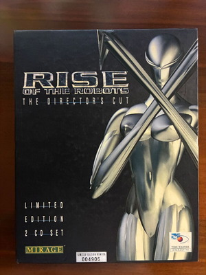 Rise of the Robots Limited Edition PC Big Box σαν καινούργιο, 2CD