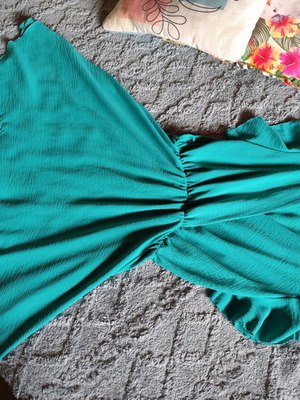 Φόρεμα καλοκαιρινό πράσινο like new Ths Fashion