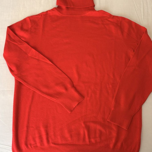 Red Turtleneck Sweater like new, size L