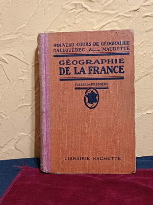 Βιβλίο Geographie de la France σαν καινούργιο, γαλλικό σχολικό εγχειρίδιο γεωγραφίας