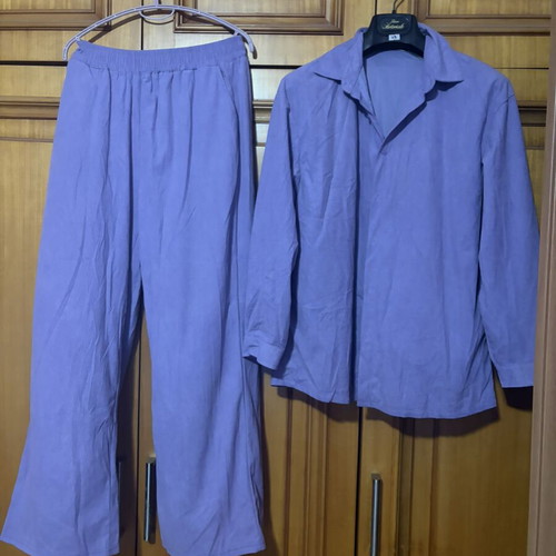 Lilac corduroy set new