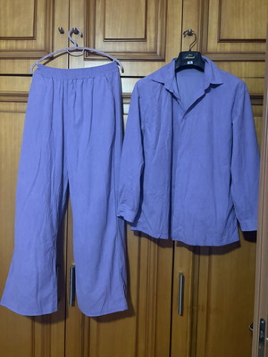 Lilac corduroy set new