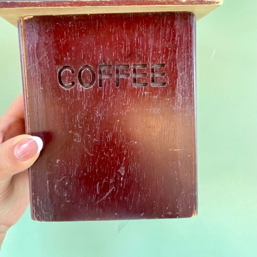 Wooden Utensils for Coffee and Sugar