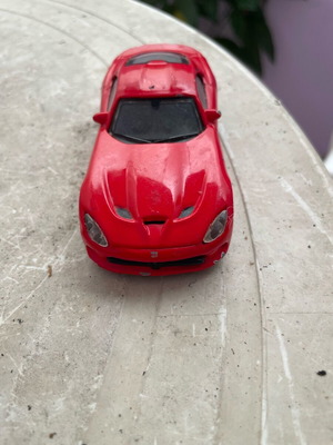 2013 SRT Viper GTS toy car used, damaged edges and mirror
