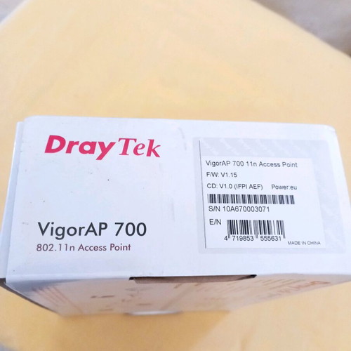 DrayTek VigorAP 700 Wireless Access Point new