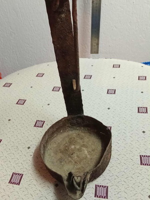 Oil Lamp Vintage 1950, used condition