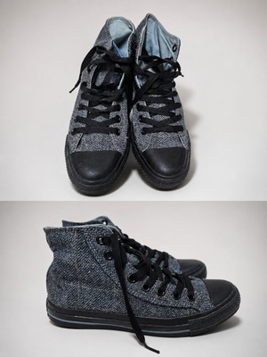 All Star αθλητικά μαύρα μεταχειρισμένα, μέγεθος 41